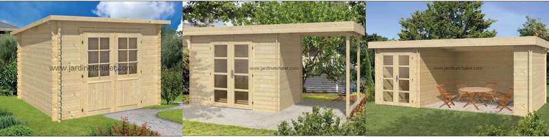 abri de jardin bois en kit